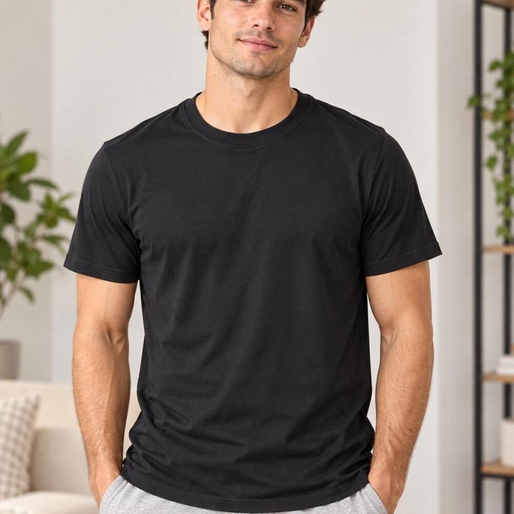 Lululemon black t shirt black crew